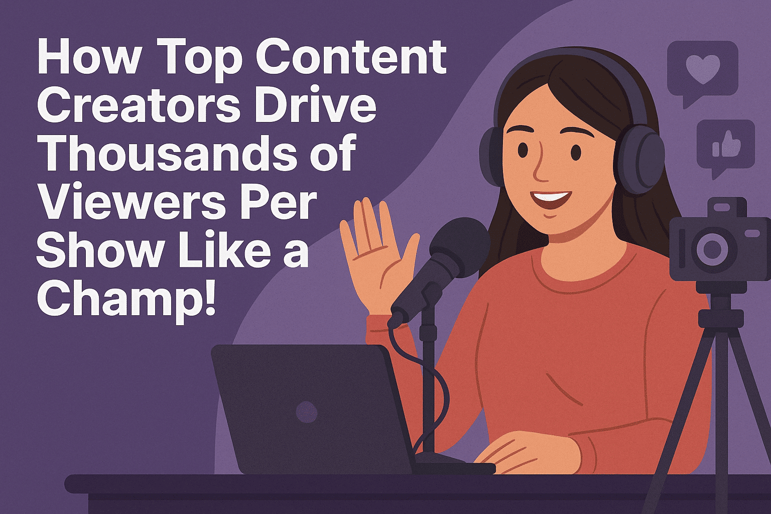 How Top Cam Girls Drive Thousands of Viewers Per Show Like a Champ!