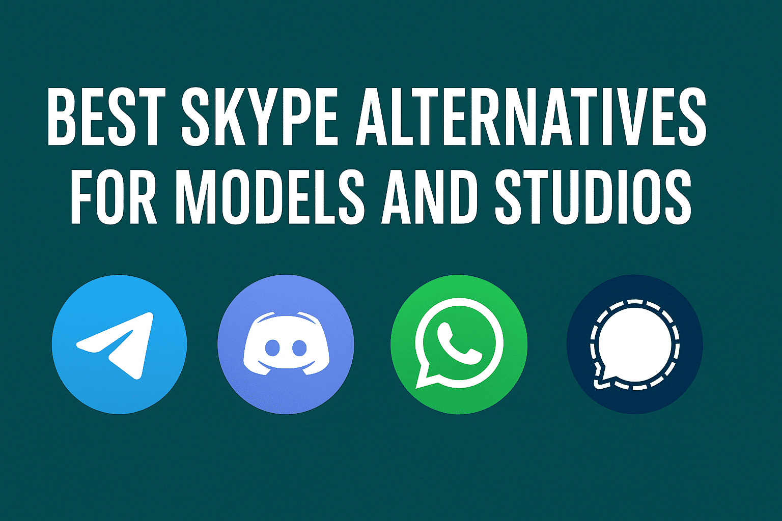 Best Skype Alternatives for Models and Studios