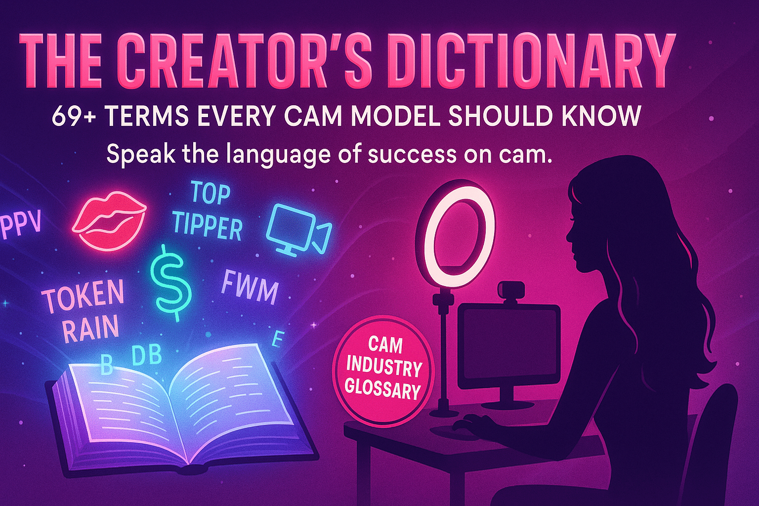 The Creator’s Glossary: 69+ Terms Every Cam Model Should Know