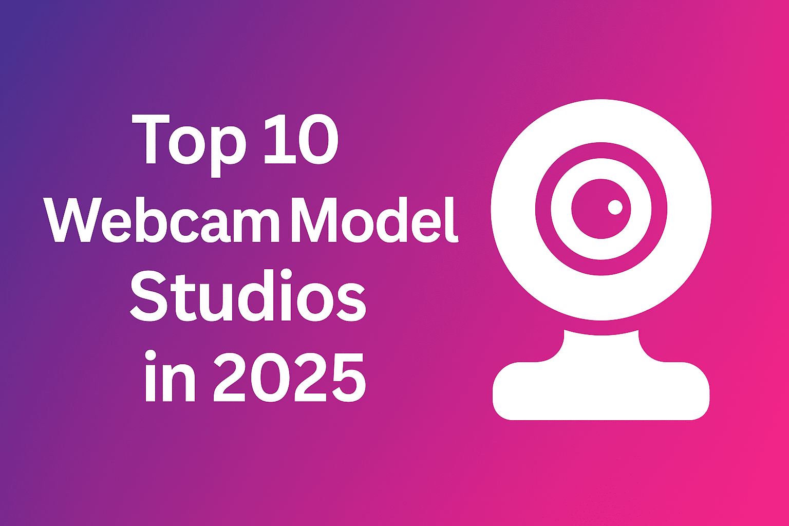 Webcam model studio